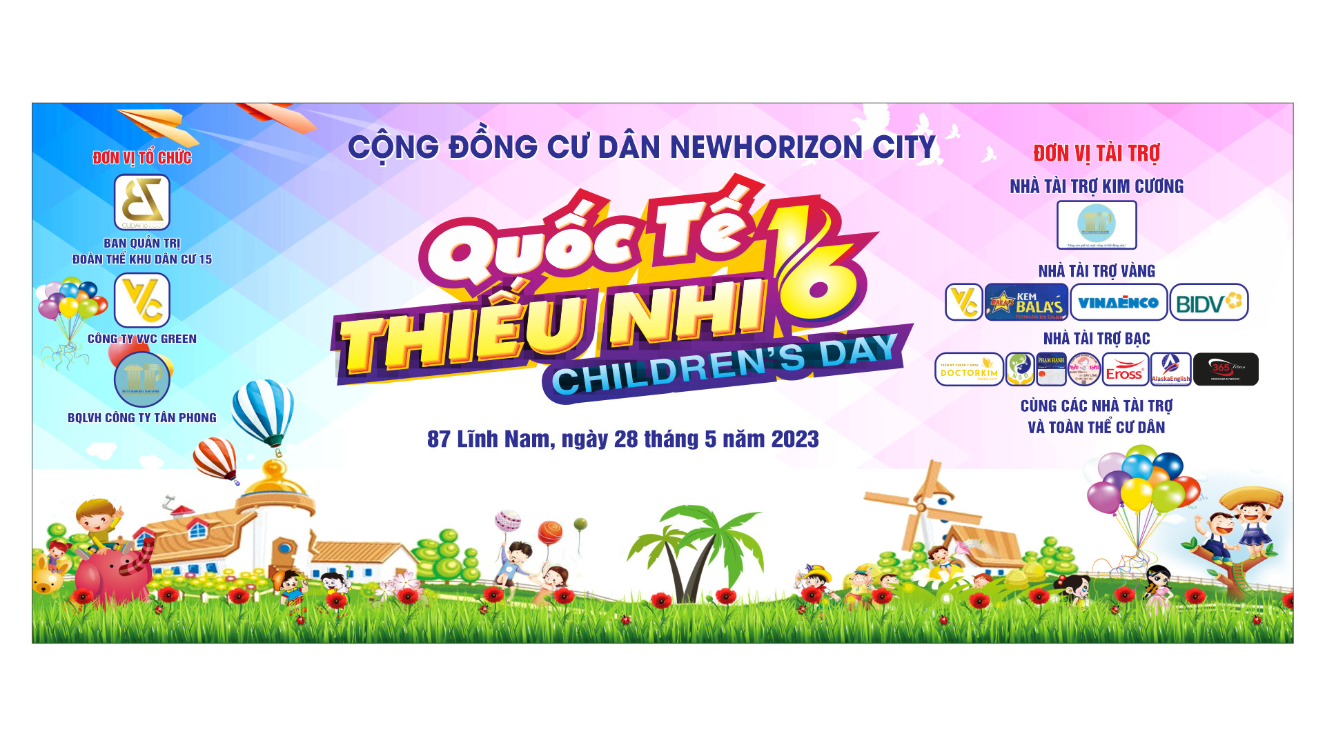 CHÚC MỪNG NGÀY QUỐC TẾ THIẾU NHI 1/06/2023