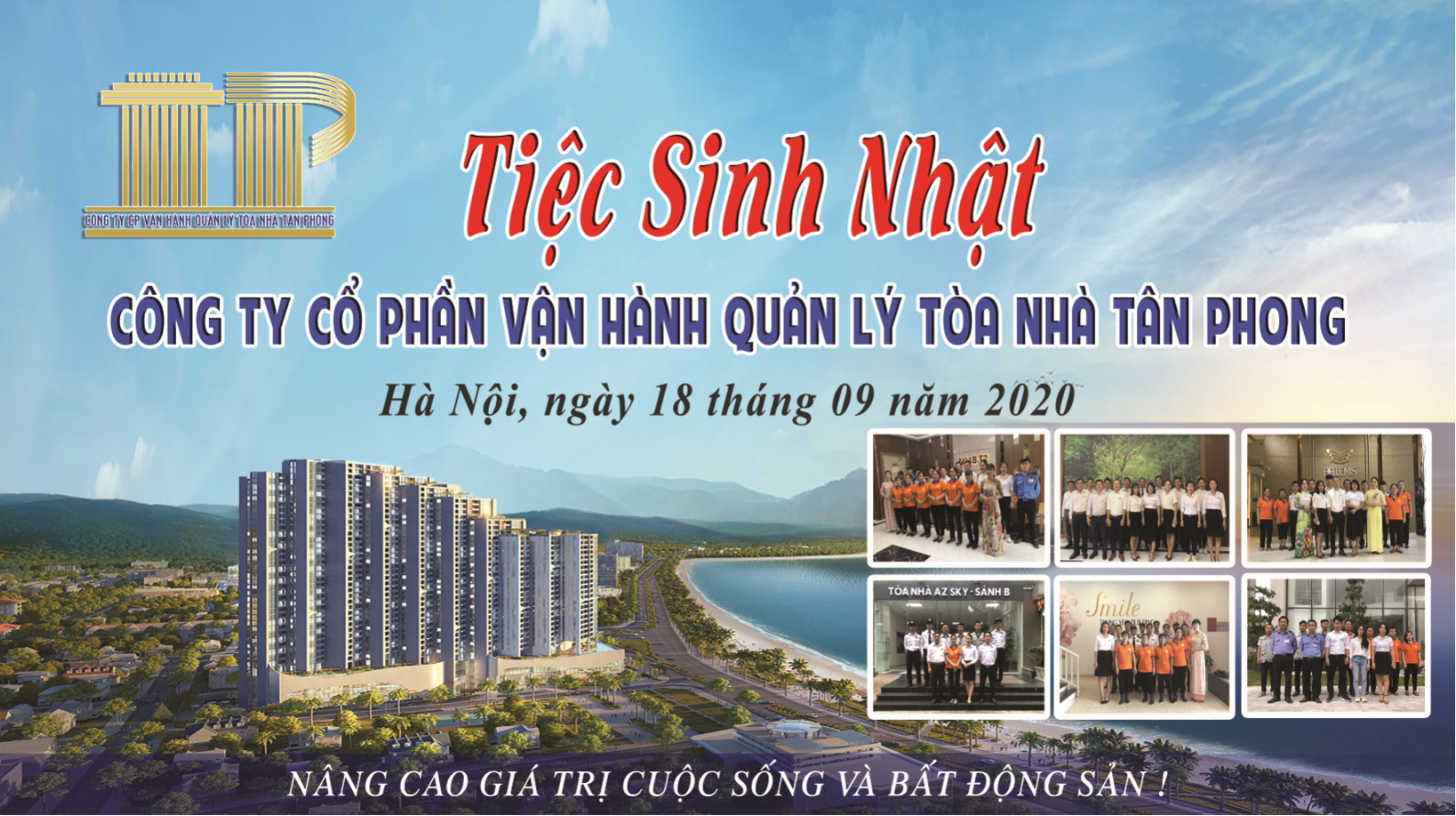 TIỆC SINH NHẬT KỶ NIỆM 3 NĂM THÀNH LẬP TÂN PHONG